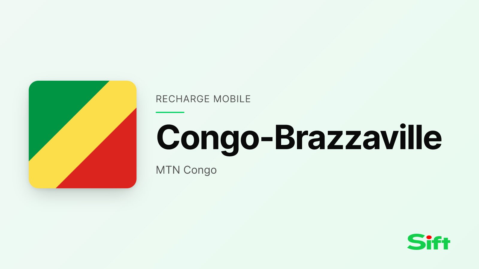 Recharger en Congo-Brazzaville depuis la France — MTN Congo