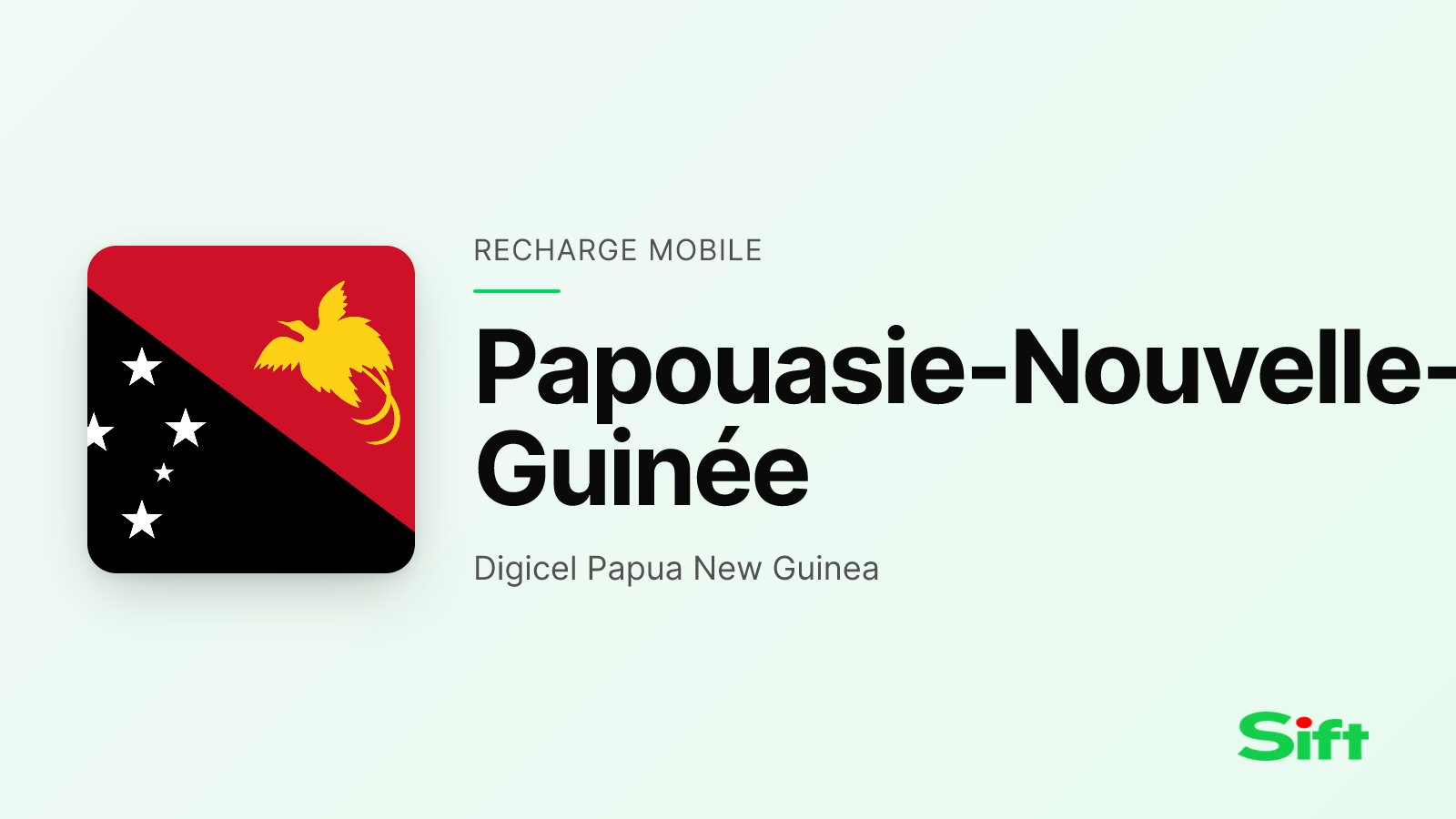 Recharger en Papouasie-Nouvelle-Guinée depuis la France — Digicel Papua New Guinea
