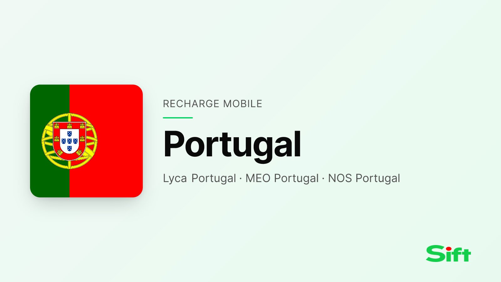 Recharger au Portugal depuis la France — Lyca Portugal, MEO Portugal, NOS Portugal